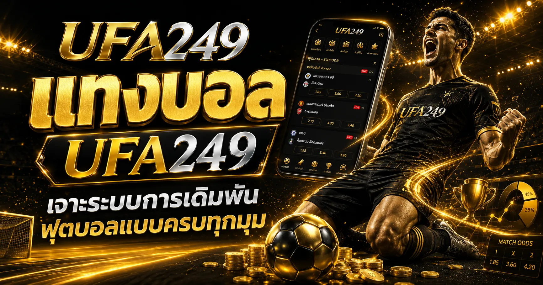 แทงบอล UFA249 เจาะระบบการเดิมพันฟุตบอลแบบครบทุกมุม